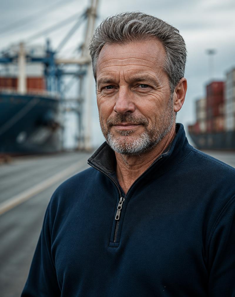 Portrait of Ray Corbett, Ocean & Air Freight